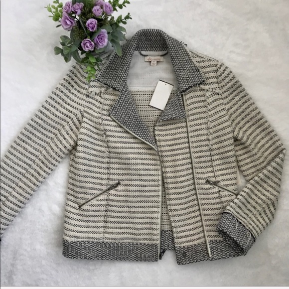 Anthropologie Jackets & Blazers - Anthro Ella Moss Salinas Striped Jacket